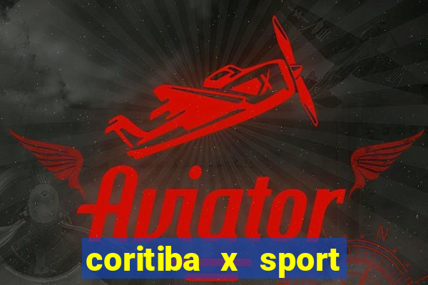 coritiba x sport recife palpite