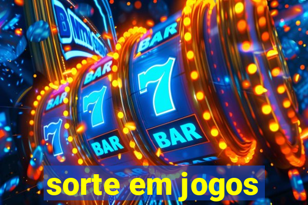 sorte em jogos