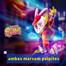 ambas marcam palpites