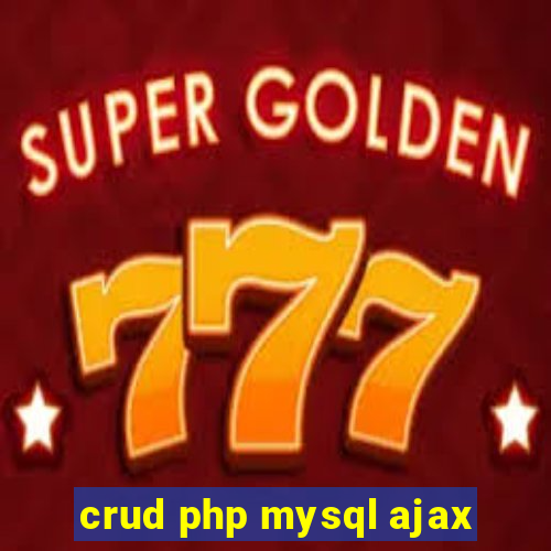 crud php mysql ajax