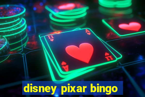 disney pixar bingo