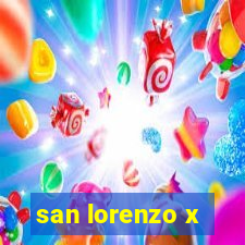 san lorenzo x