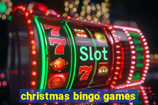 christmas bingo games