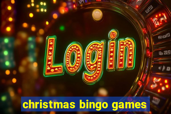 christmas bingo games