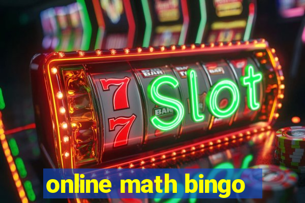 online math bingo