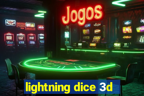 lightning dice 3d