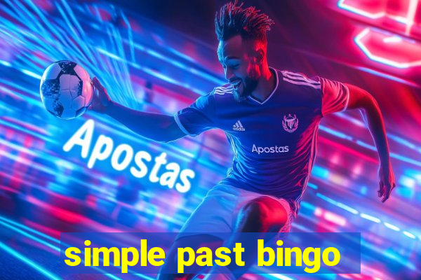 simple past bingo