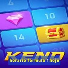 horario formula 1 hoje