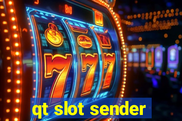 qt slot sender