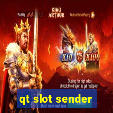 qt slot sender