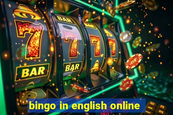 bingo in english online