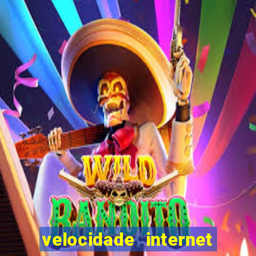 velocidade internet para jogar online