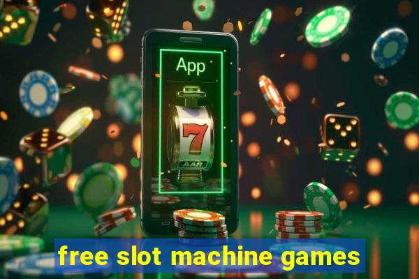 free slot machine games