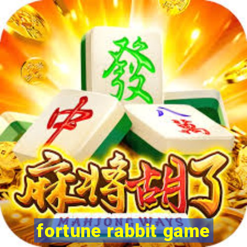 fortune rabbit game