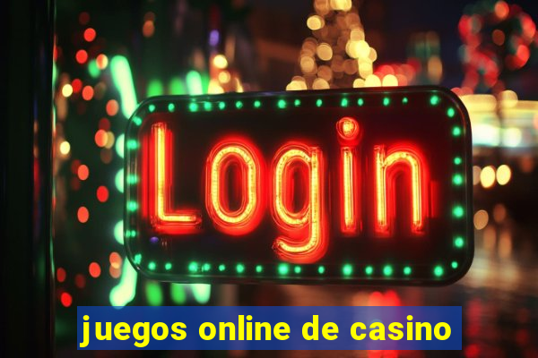 juegos online de casino