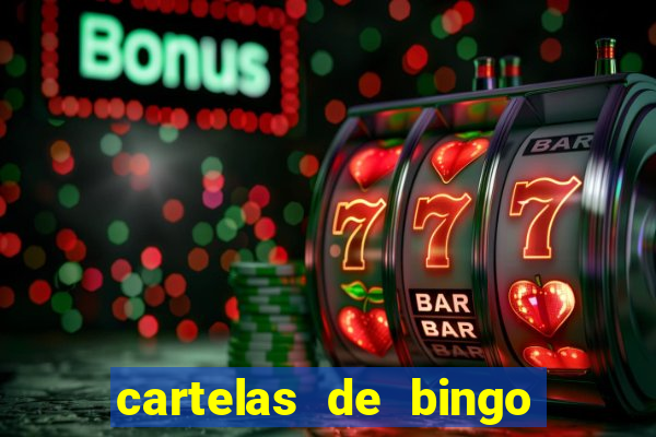 cartelas de bingo para chá de bebê