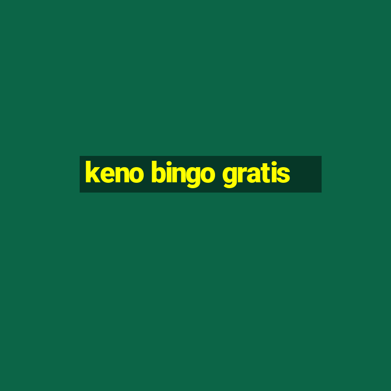 keno bingo gratis