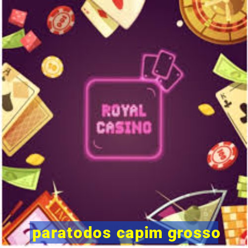 paratodos capim grosso