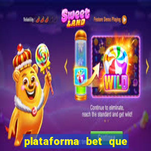 plataforma bet que da bonus