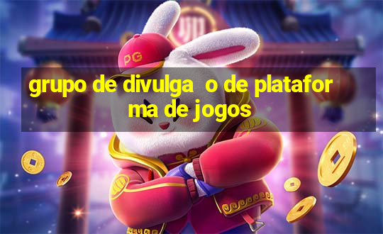 grupo de divulga  o de plataforma de jogos