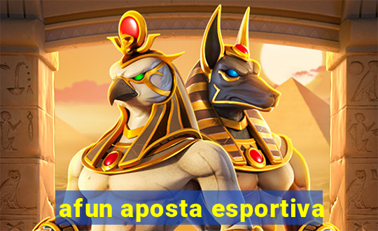 afun aposta esportiva