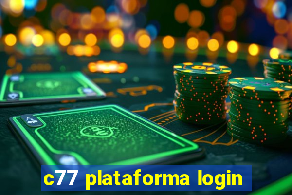 c77 plataforma login