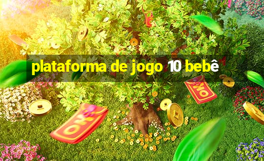 plataforma de jogo 10 bebê