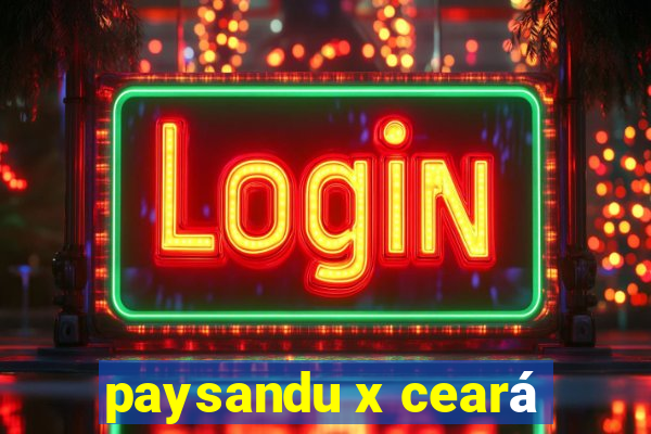 paysandu x ceará