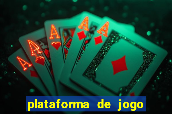 plataforma de jogo de r$ 1