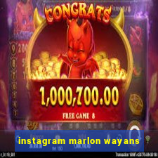 instagram marlon wayans