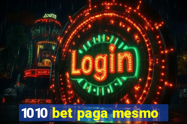 1010 bet paga mesmo