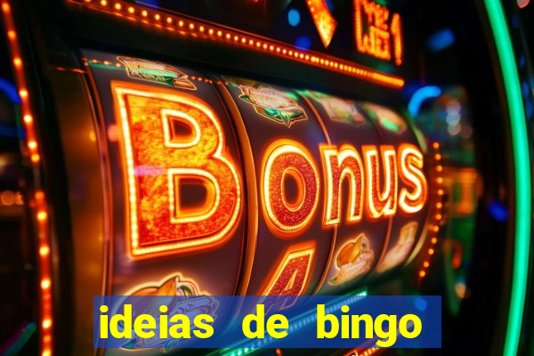 ideias de bingo para o natal