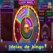 ideias de bingo para o natal