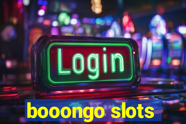 booongo slots