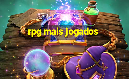 rpg mais jogados