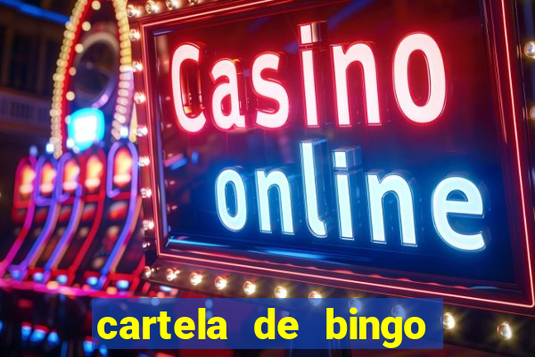 cartela de bingo do alfabeto para imprimir