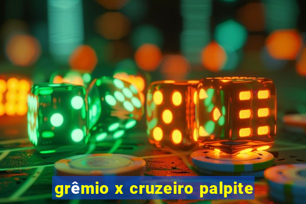 grêmio x cruzeiro palpite