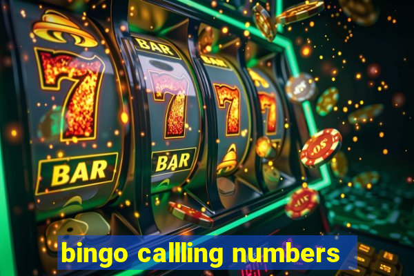 bingo callling numbers