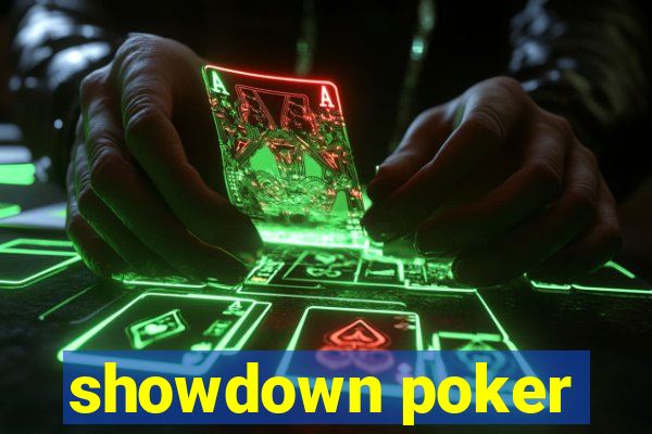 showdown poker