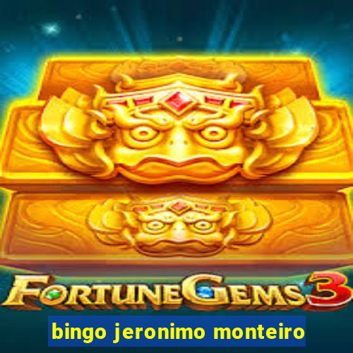 bingo jeronimo monteiro