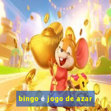 bingo é jogo de azar