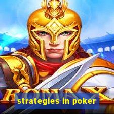 strategies in poker