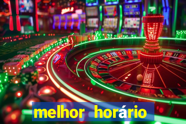 melhor horário para jogar fortune coelho hoje