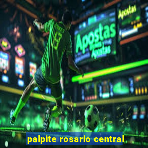 palpite rosario central