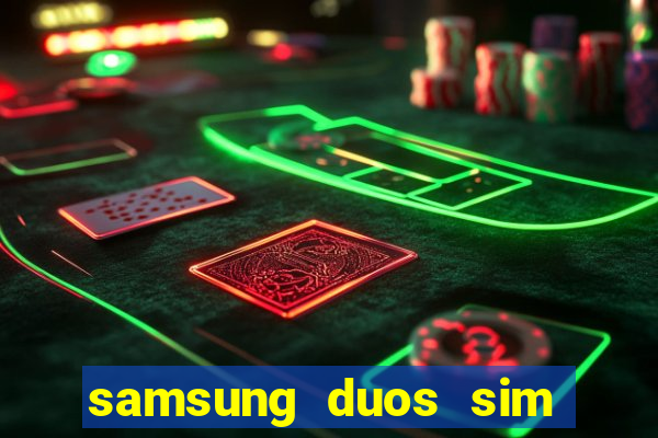 samsung duos sim card slot