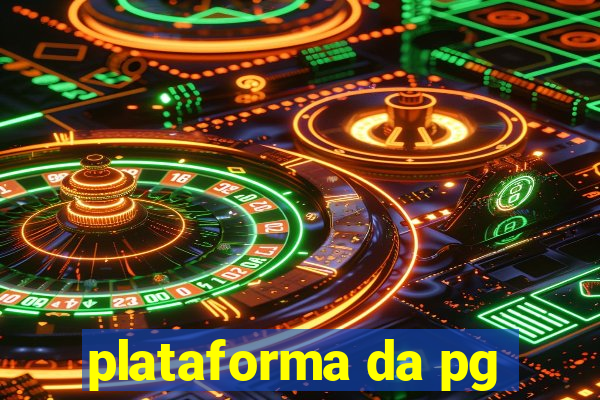 plataforma da pg