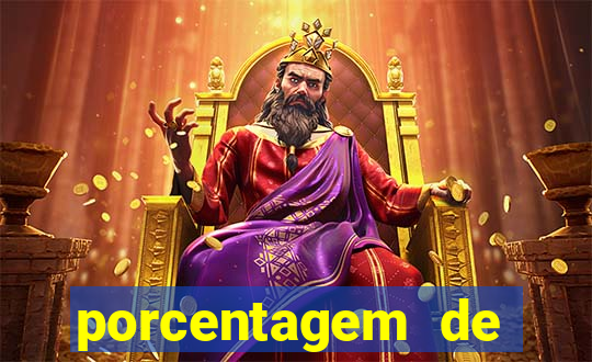 porcentagem de ganhos slots