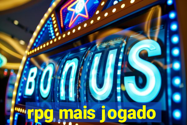 rpg mais jogado