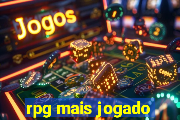 rpg mais jogado