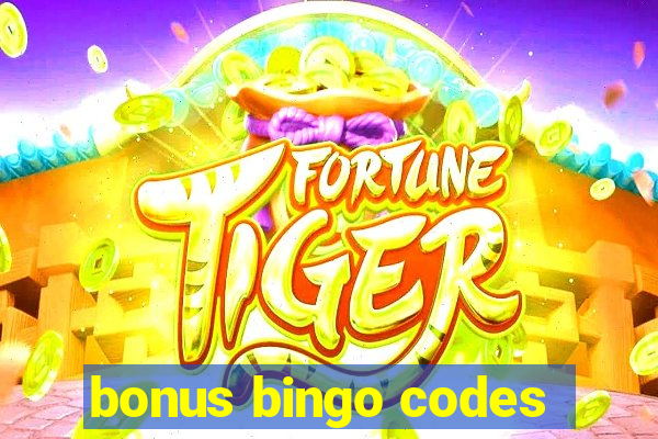 bonus bingo codes